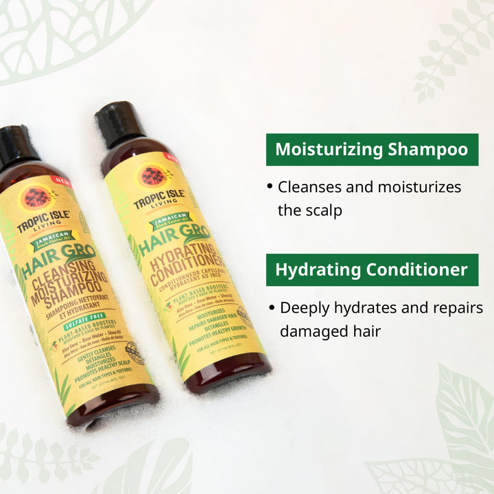 GROW WITH US Shampoo & Conditioner Set