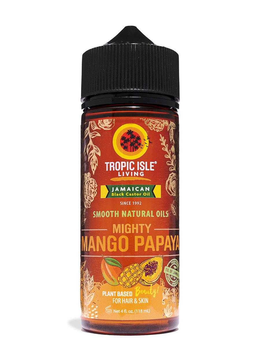 Tropic Isle Living Smooth Natural Oils Mighty Mango-Papaya 4oz