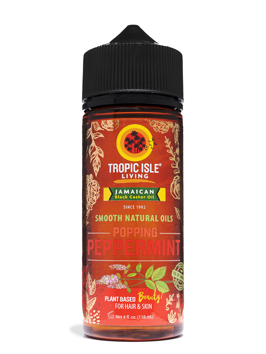 Tropic Isle Living Smooth Natural Oil Popping Peppermint 4oz