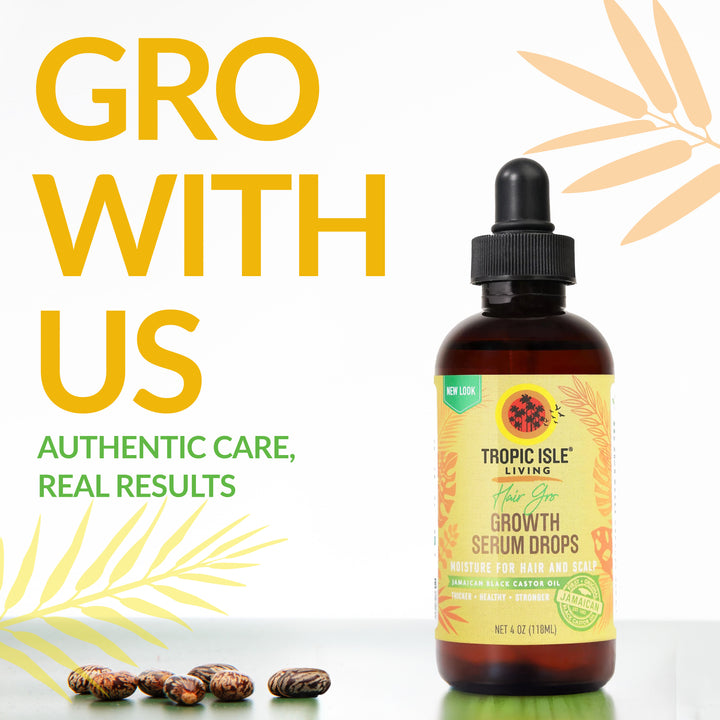 HAIR GRO Growth Serum Drops 4 oz