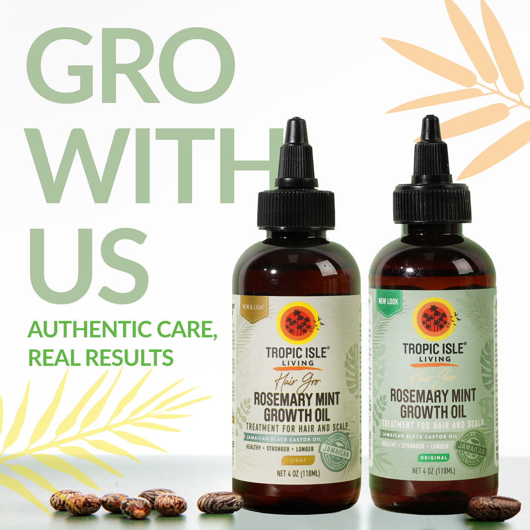 Hair Gro Rosemary Mint Growth Oil Light Blend