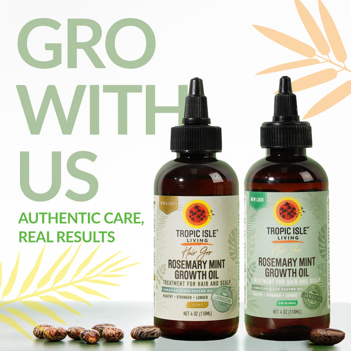 Hair Gro Rosemary Mint Growth Oil Light Blend