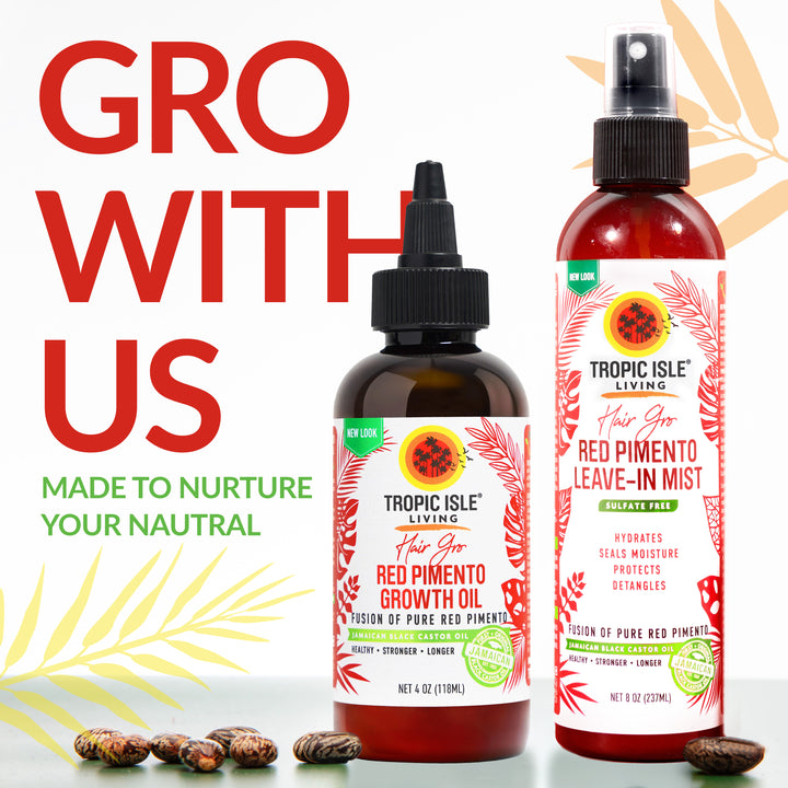 Strong Roots Red Pimento Hair Growth Oil 4oz