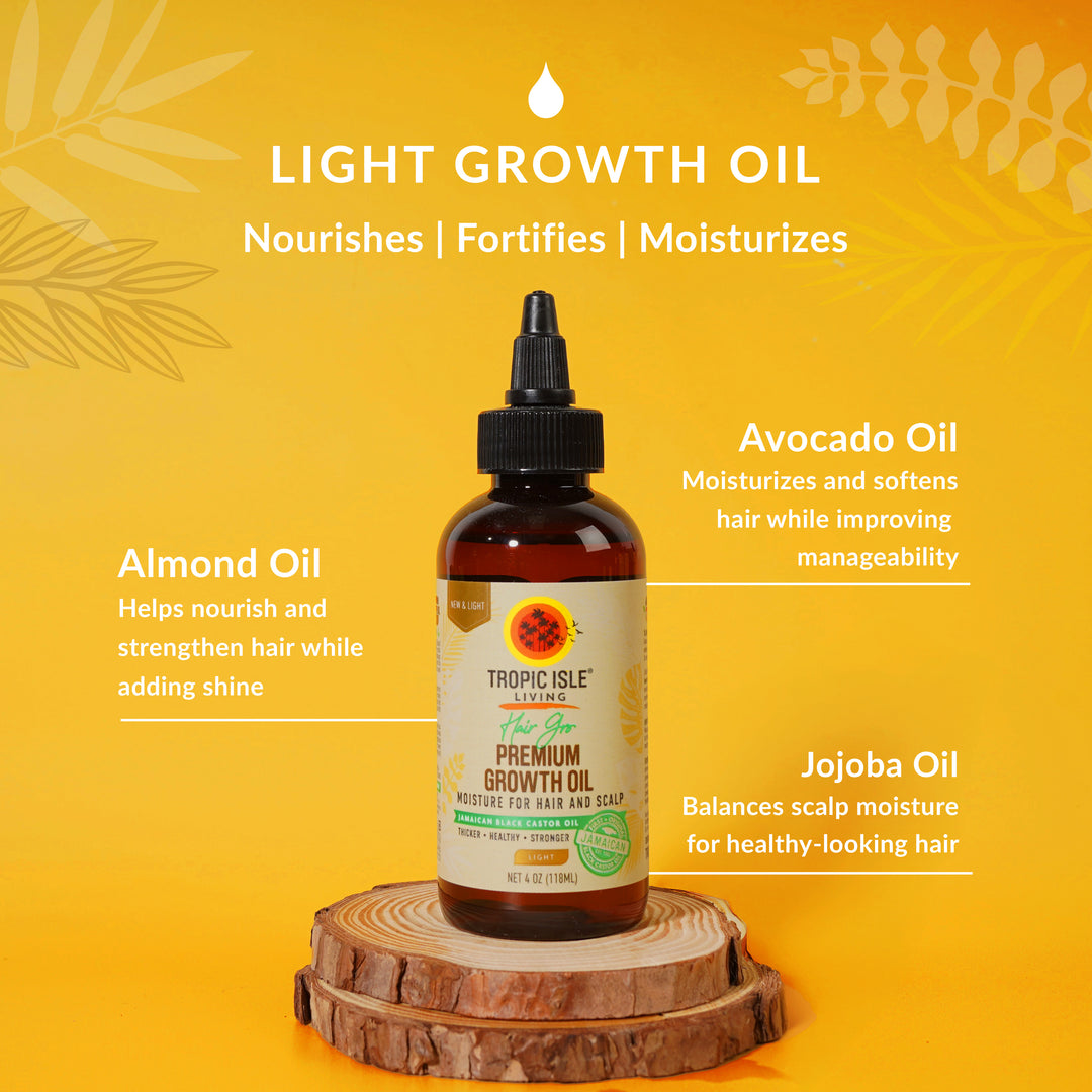 Hair Gro Growth Oil Light Blend 4oz