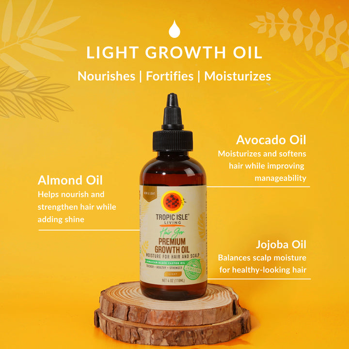 Hair Gro Growth Oil Light Blend 4oz