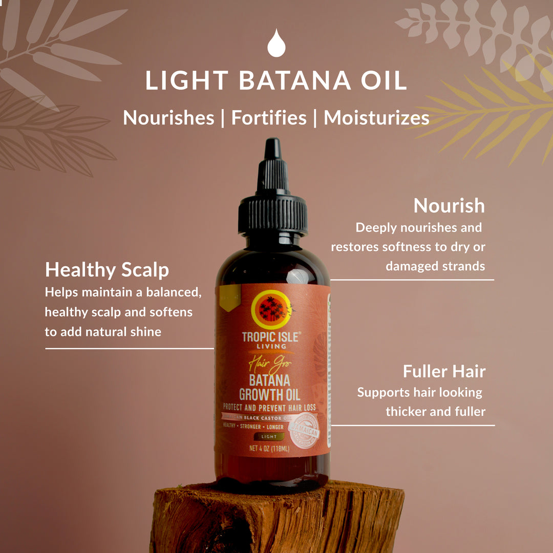 Batana Hair Growth Oil Light Blend 4oz