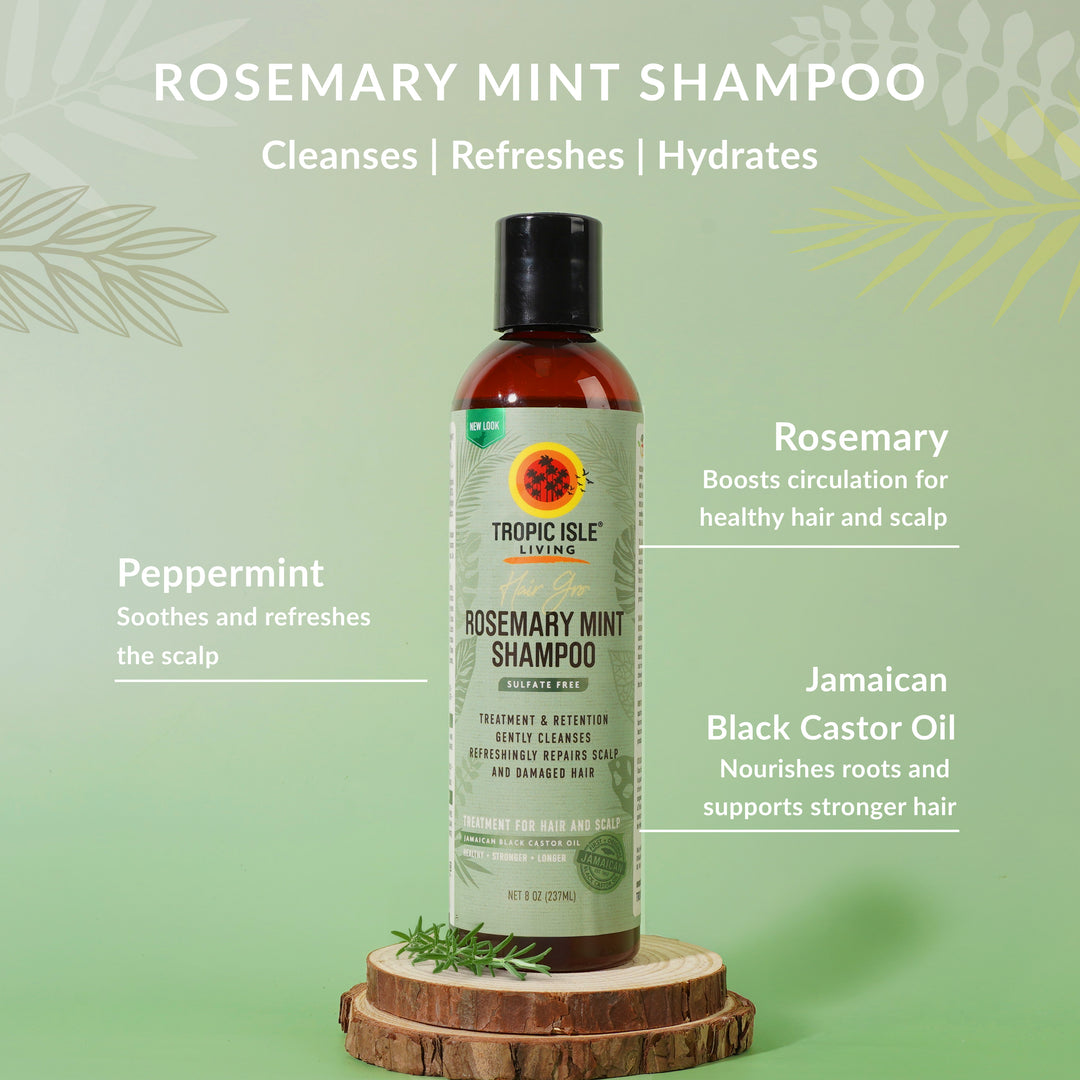 Hair Gro Rosemary Mint Shampoo