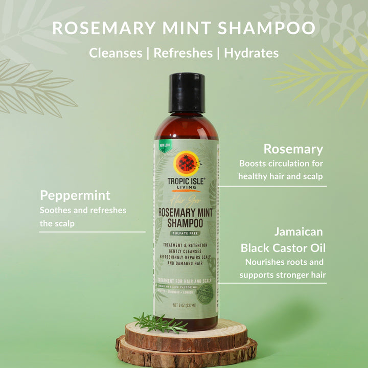 Hair Gro Rosemary Mint Shampoo