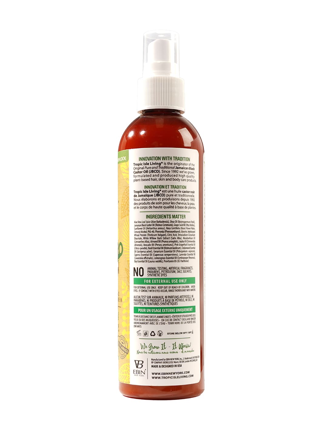 Jamaican Black Castor Oil Hair Growth Leave-In Conditioning Mist