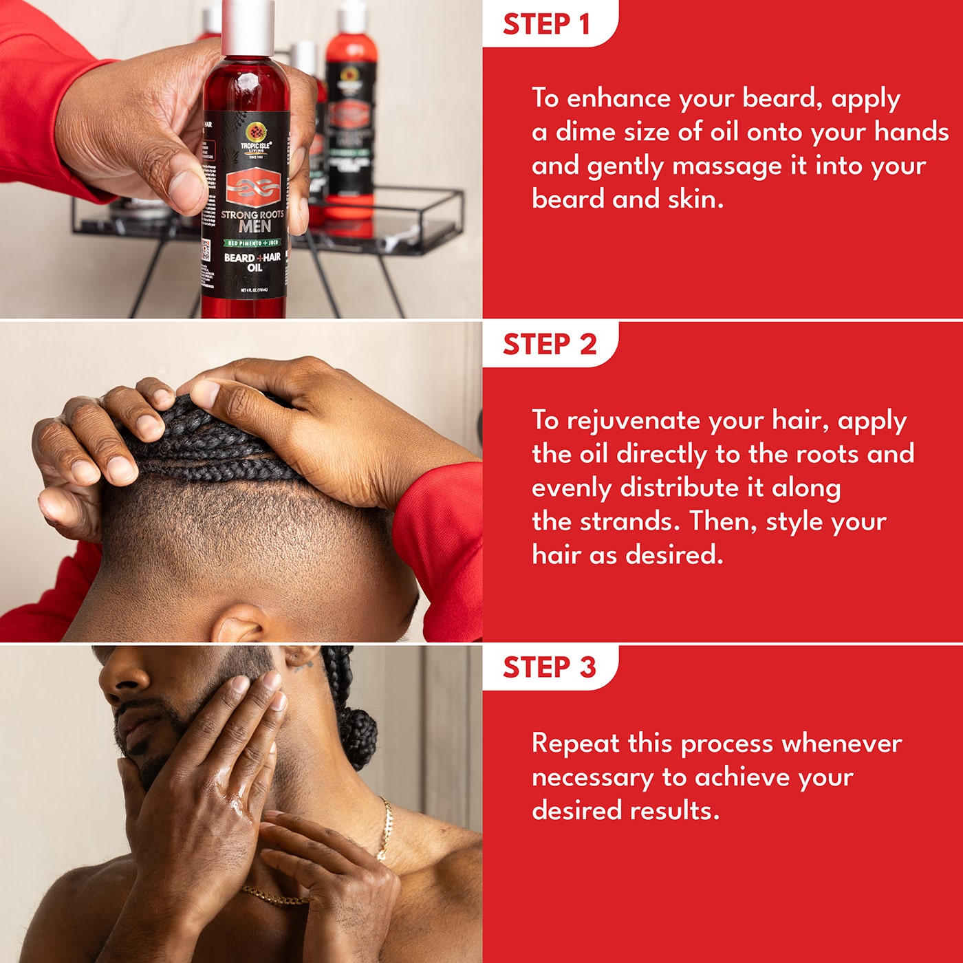 5N1 Loc Down Gel 12oz nutrient-rich hold & shine | Tropic Isle Living