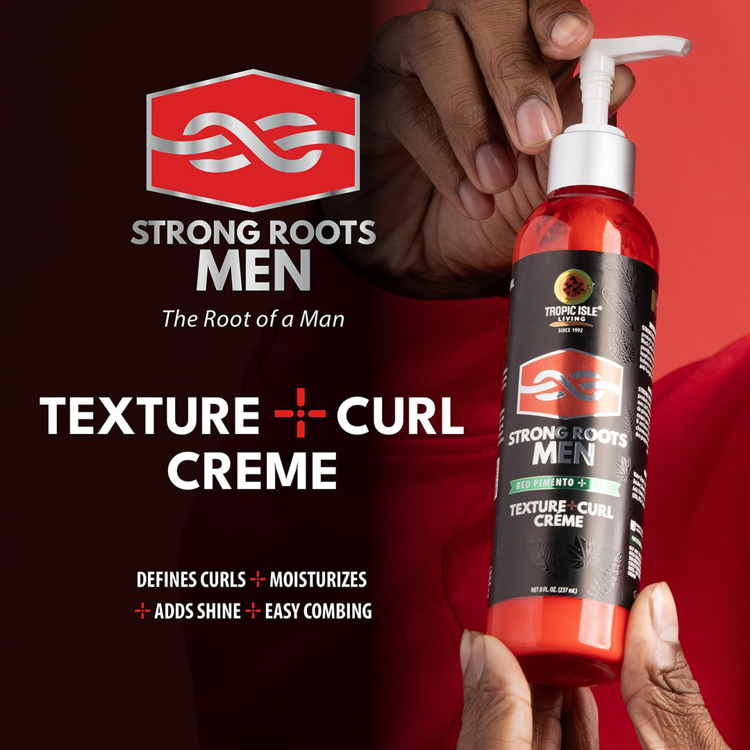 Strong Roots Men Texture + Curl Crème