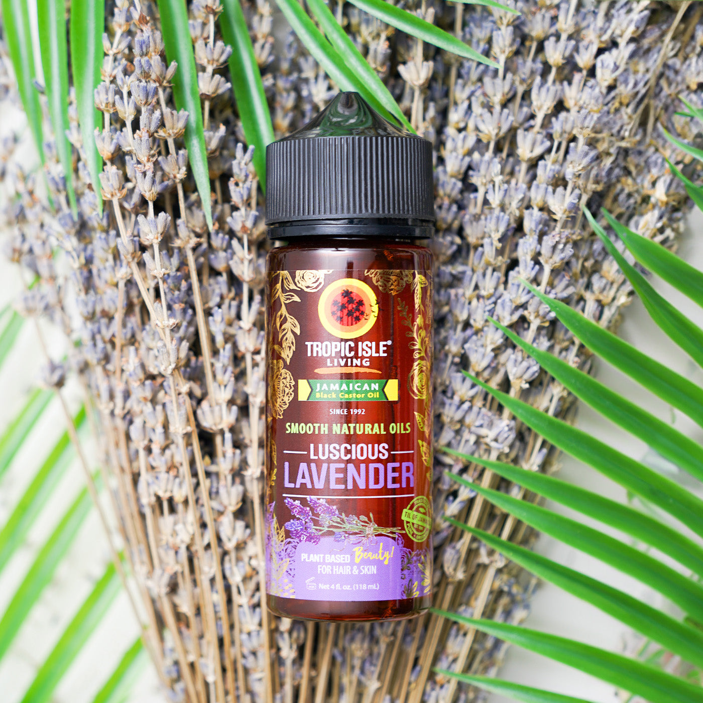 Smooth Natural Oils Luscious Lavender 4oz | Tropic Isle Living