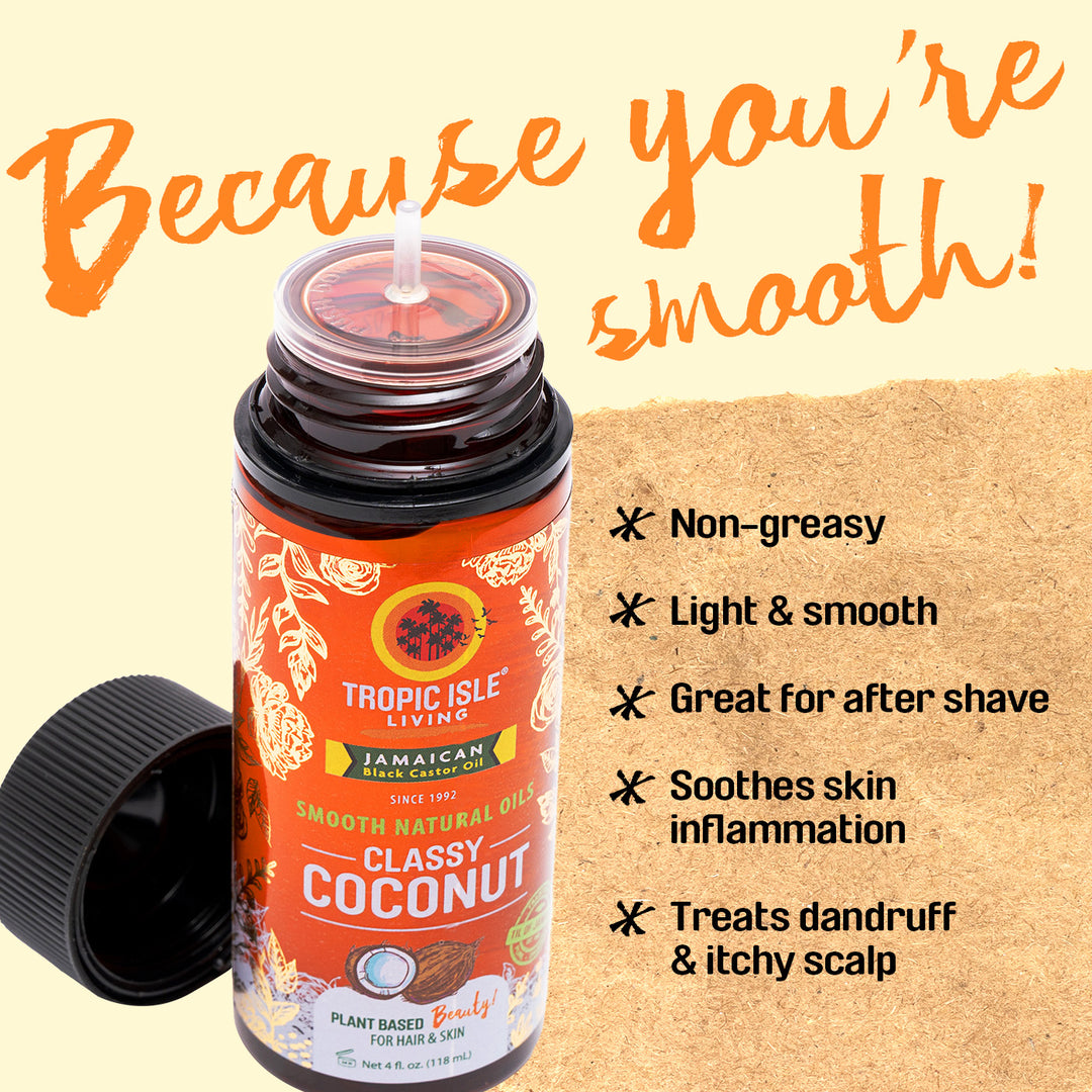 Smooth Natural Oil - Classy Coconut 4oz