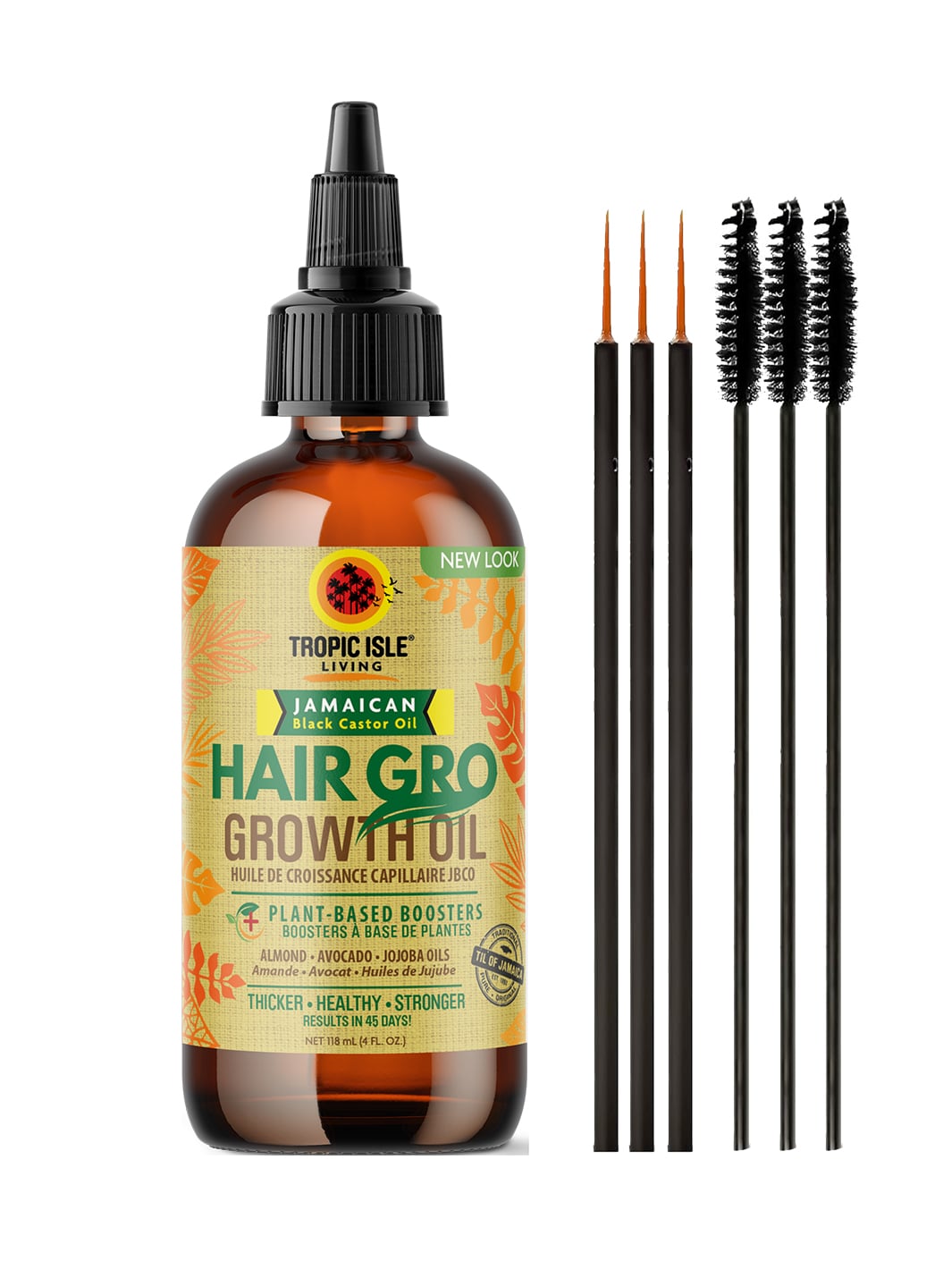 Hair Gro Growth Oil with Brush Set – Tropic Isle Living