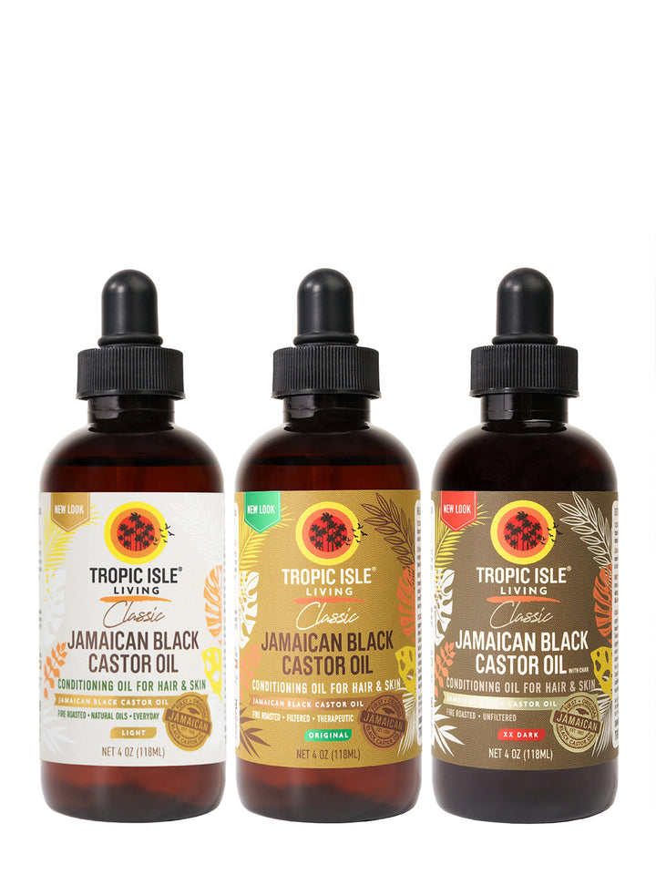 TRILOGY Jamaican Black Castor Oil Bundle