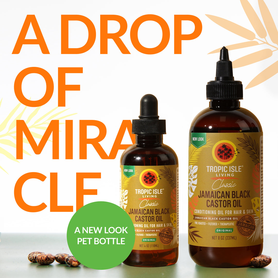 Jamaican Black Castor Oil (Original) with Brush Set