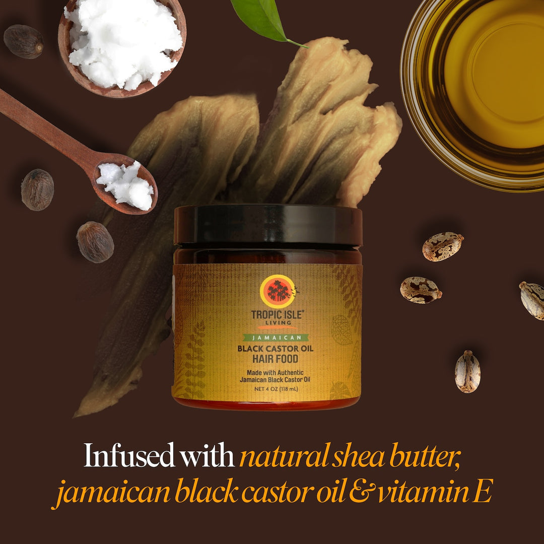 Jamaican Black Castor Oil Hair Food 4oz