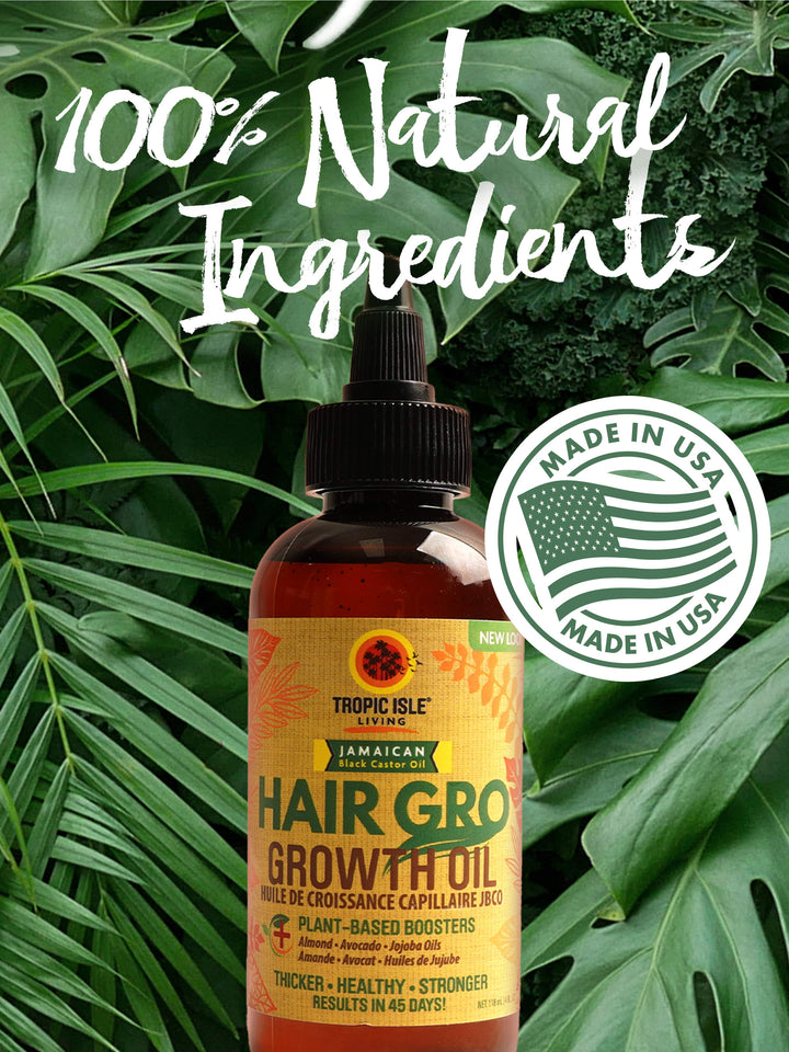 Hair Gro Growth Oil with Brush Set