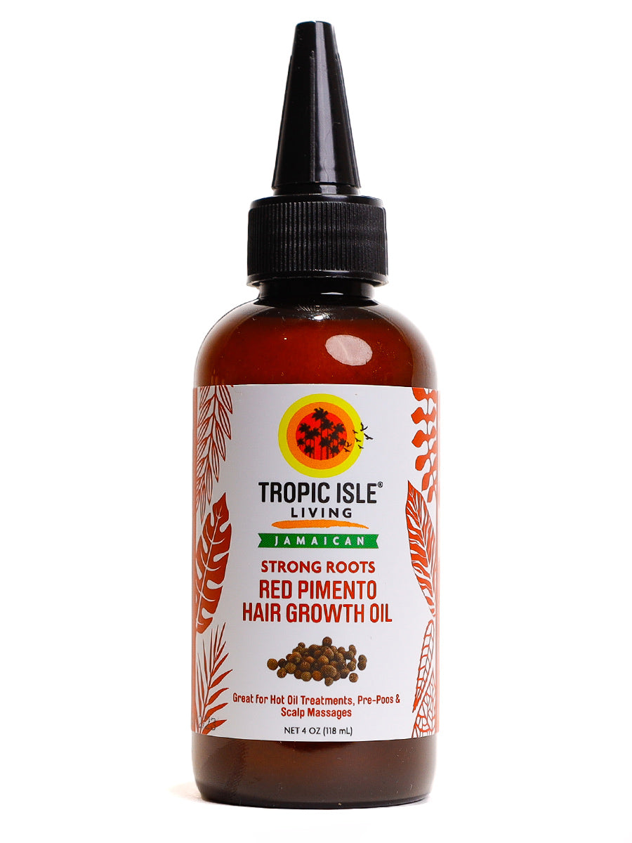 Tropic Isle Living Strong Roots Red Pimento Hair Growth Oil 4oz